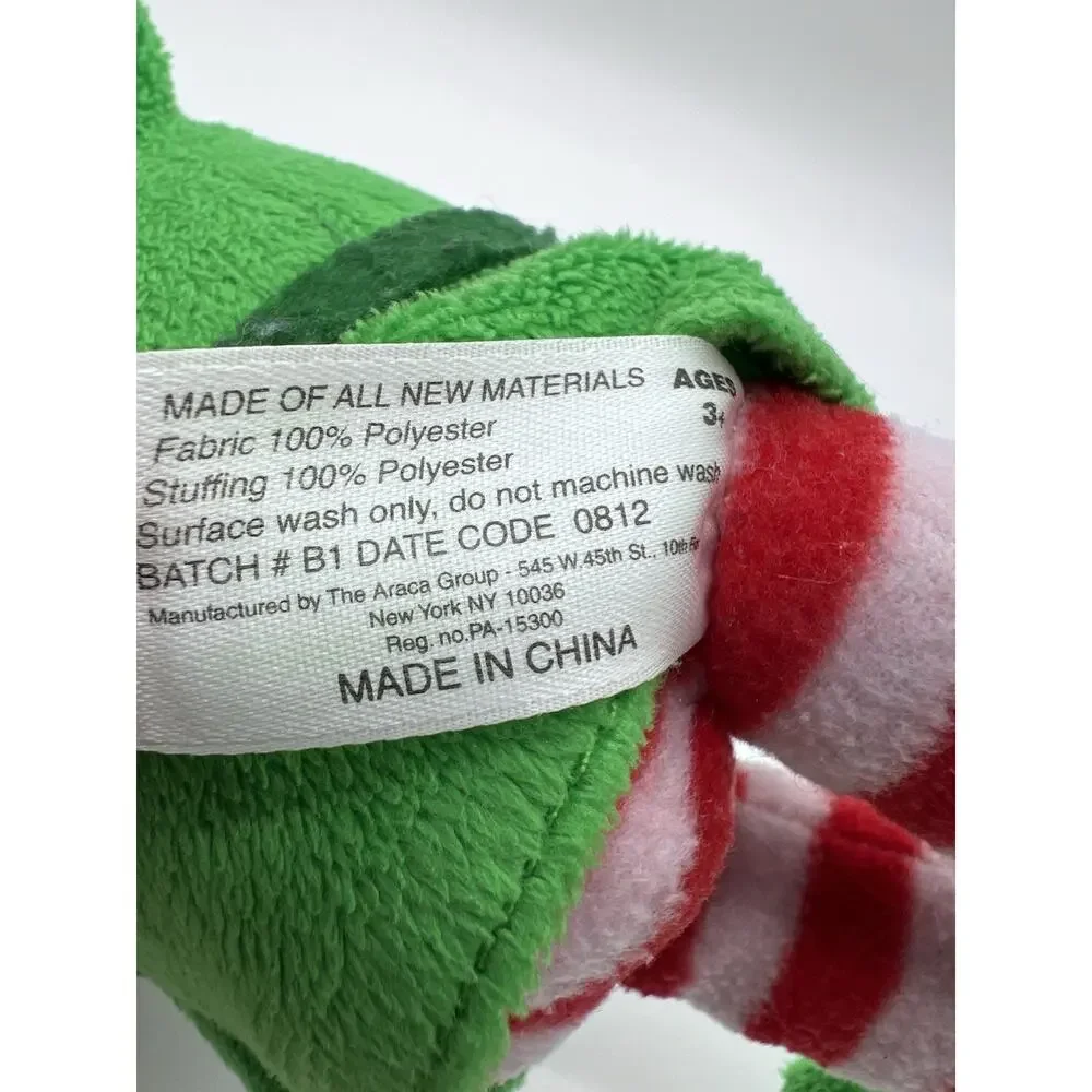 Elf The Broadway Musical Plush Christmas Green Stuffed Toy 11”